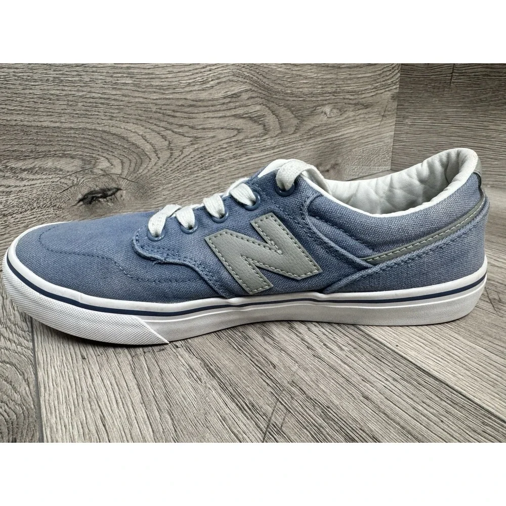 New Balance All Coasts AM331BSL Canvas Skateboarding Shoes Mens 8.5 Blue Sneaker